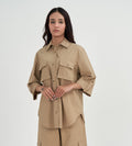 Shirts Shirts Trendy Tan Woven Shirt
