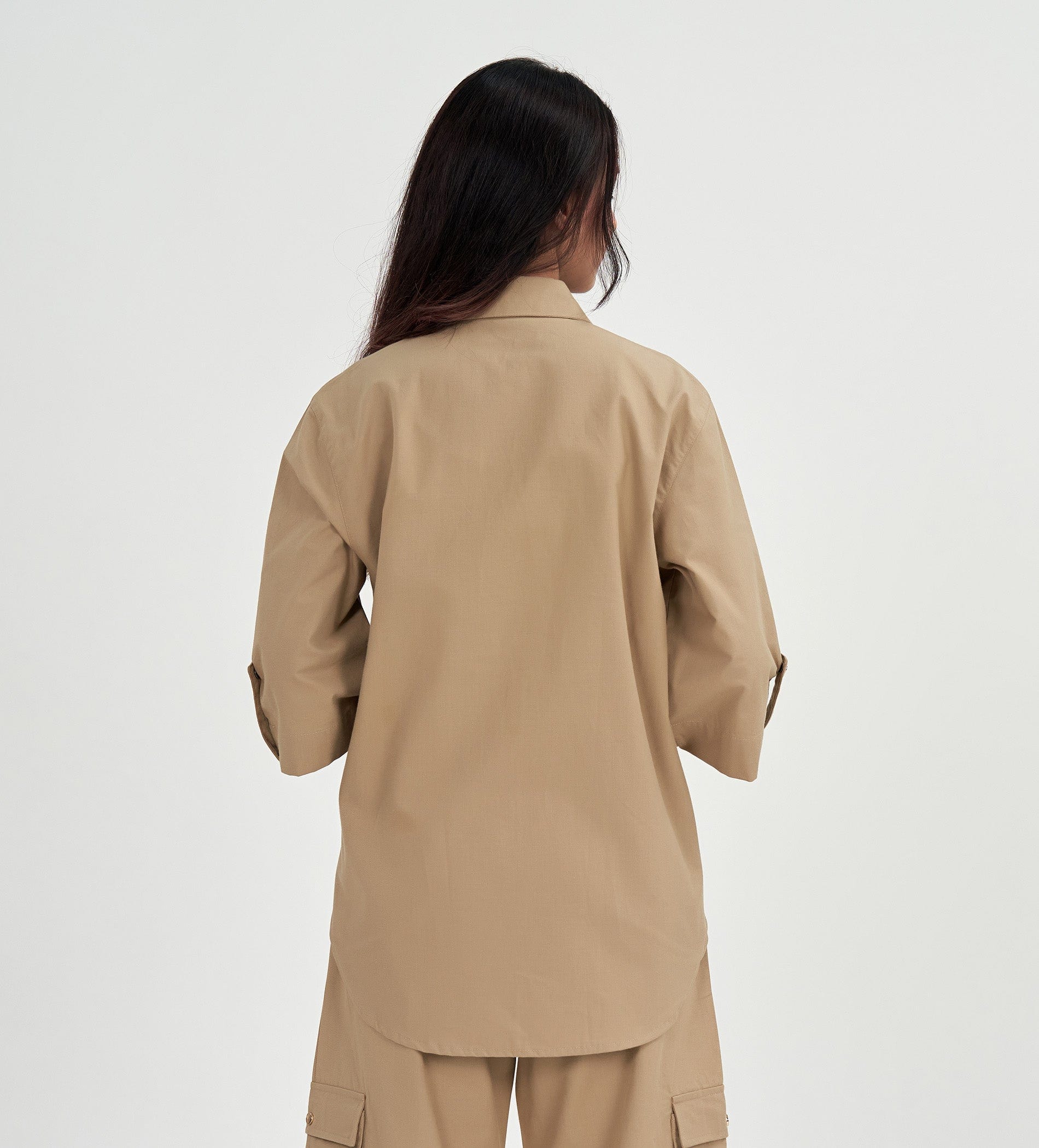 Shirts Shirts Trendy Tan Woven Shirt