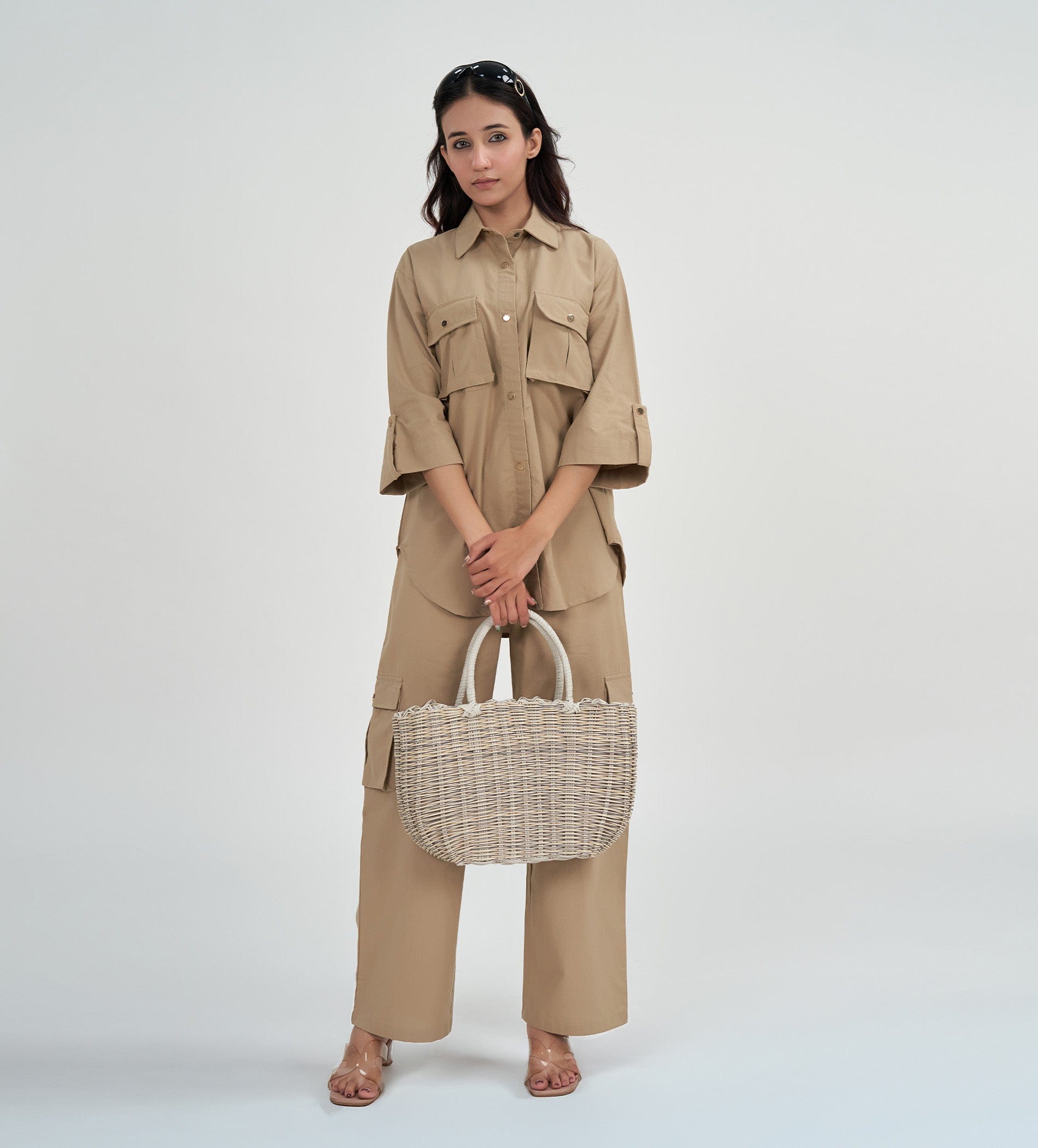 Shirts Shirts Trendy Tan Woven Shirt