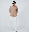 Shirts Woven Shirts Beige Classic Comfort Oxford Shirt