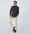 Shirts Woven Shirts Charcoal Luxe Poplin shirt