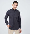 Shirts Woven Shirts Charcoal Luxe Poplin shirt