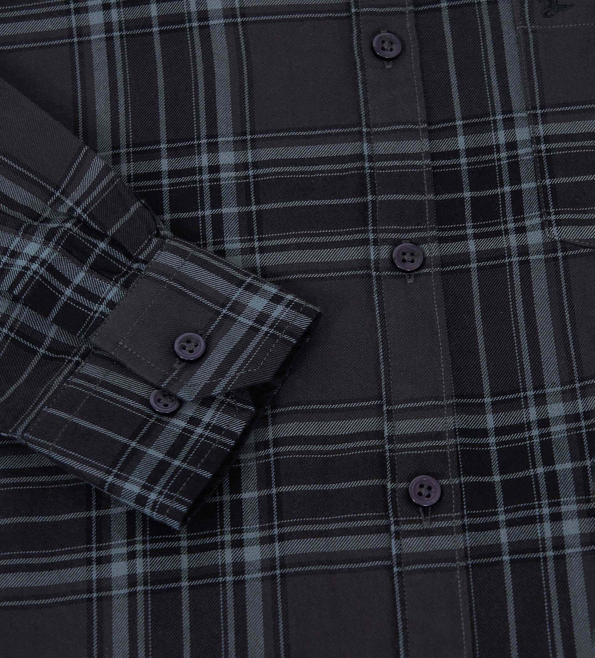 Shirts Woven Shirts Edge-Lit Plaid Shirt