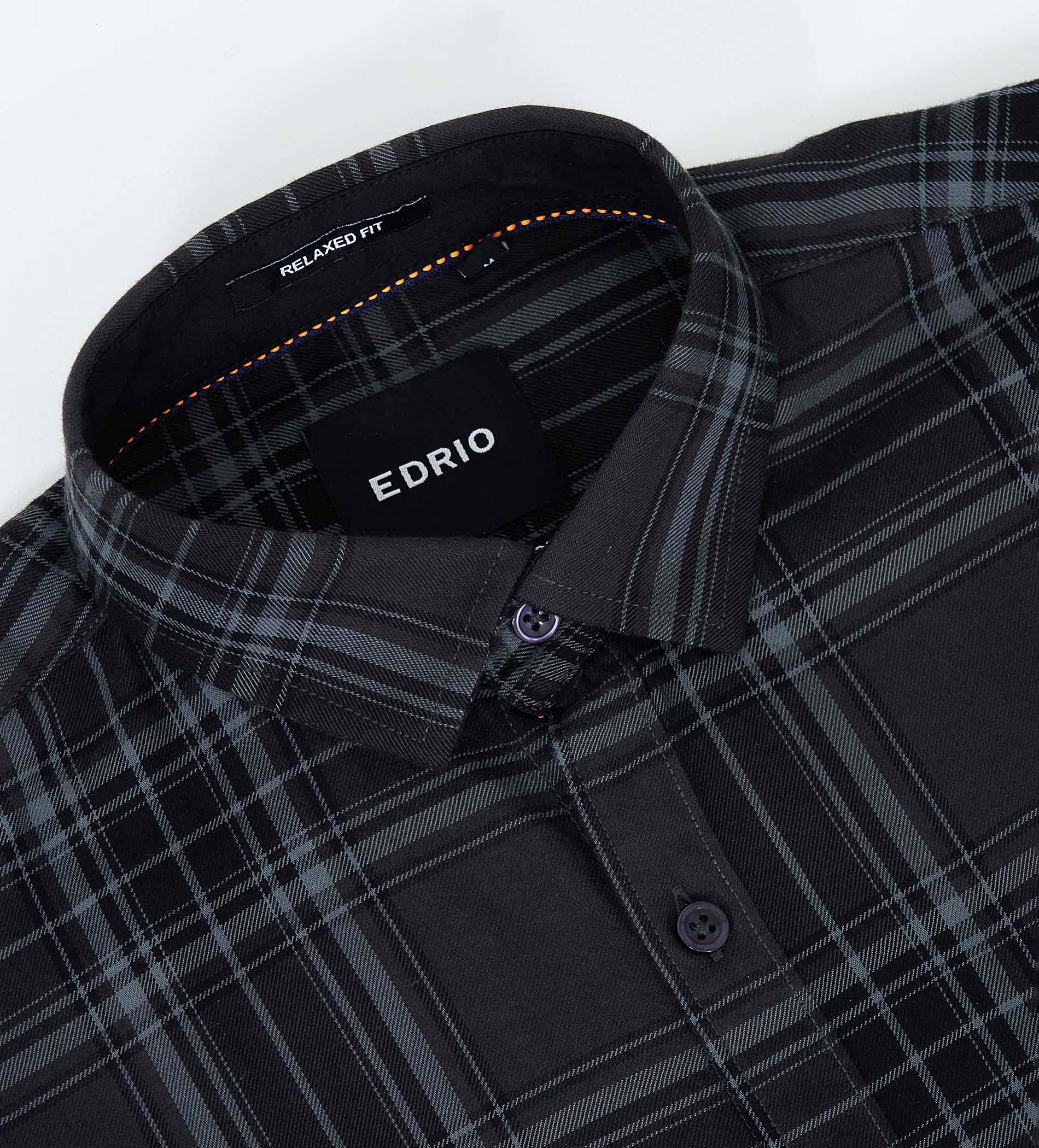 Shirts Woven Shirts Edge-Lit Plaid Shirt