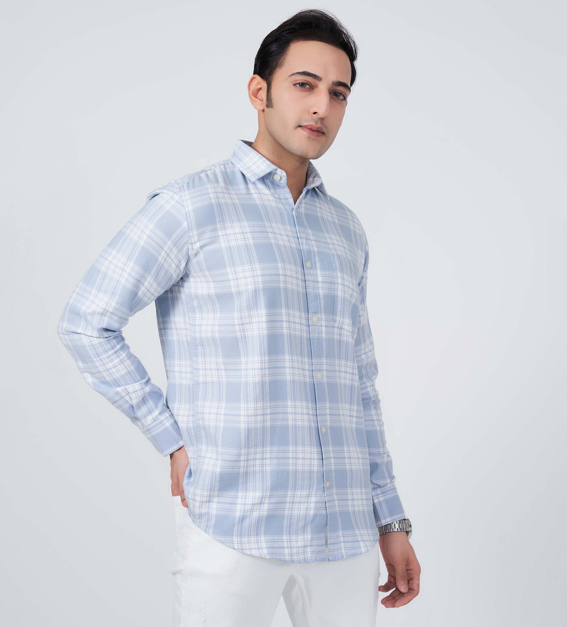 Shirts Woven Shirts Muted Echo Check Shirt
