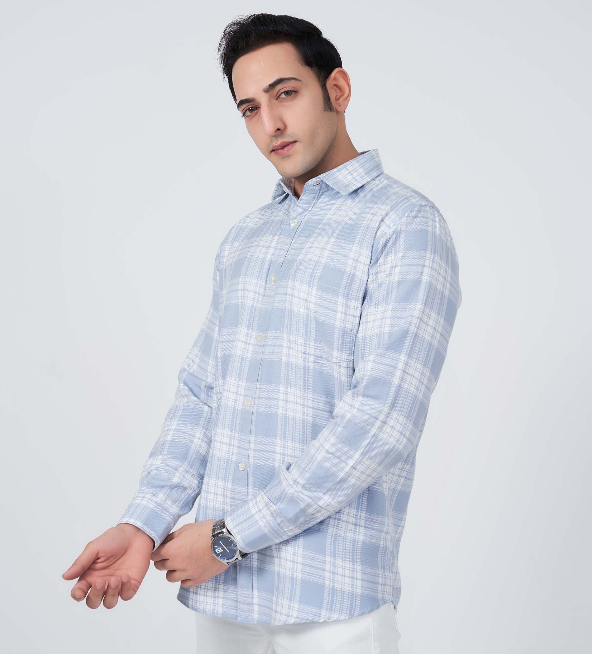 Shirts Woven Shirts Muted Echo Check Shirt