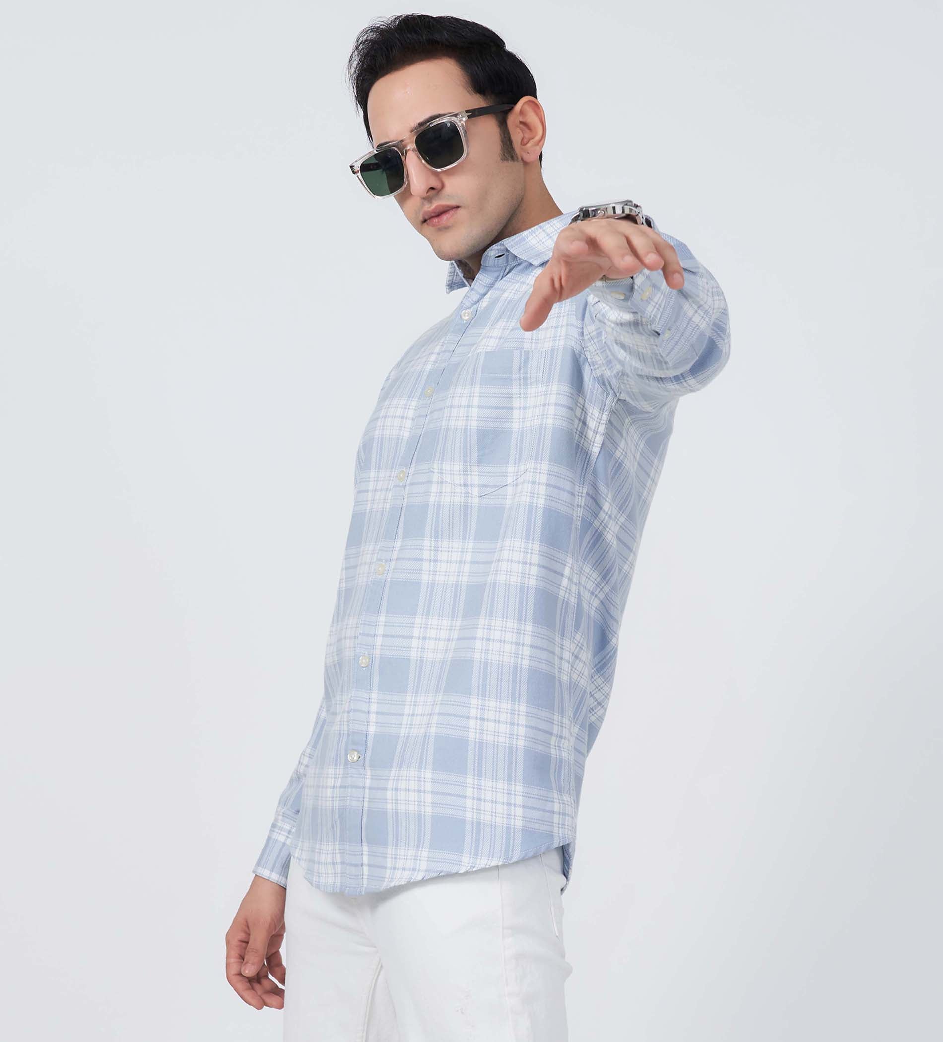 Shirts Woven Shirts Muted Echo Check Shirt
