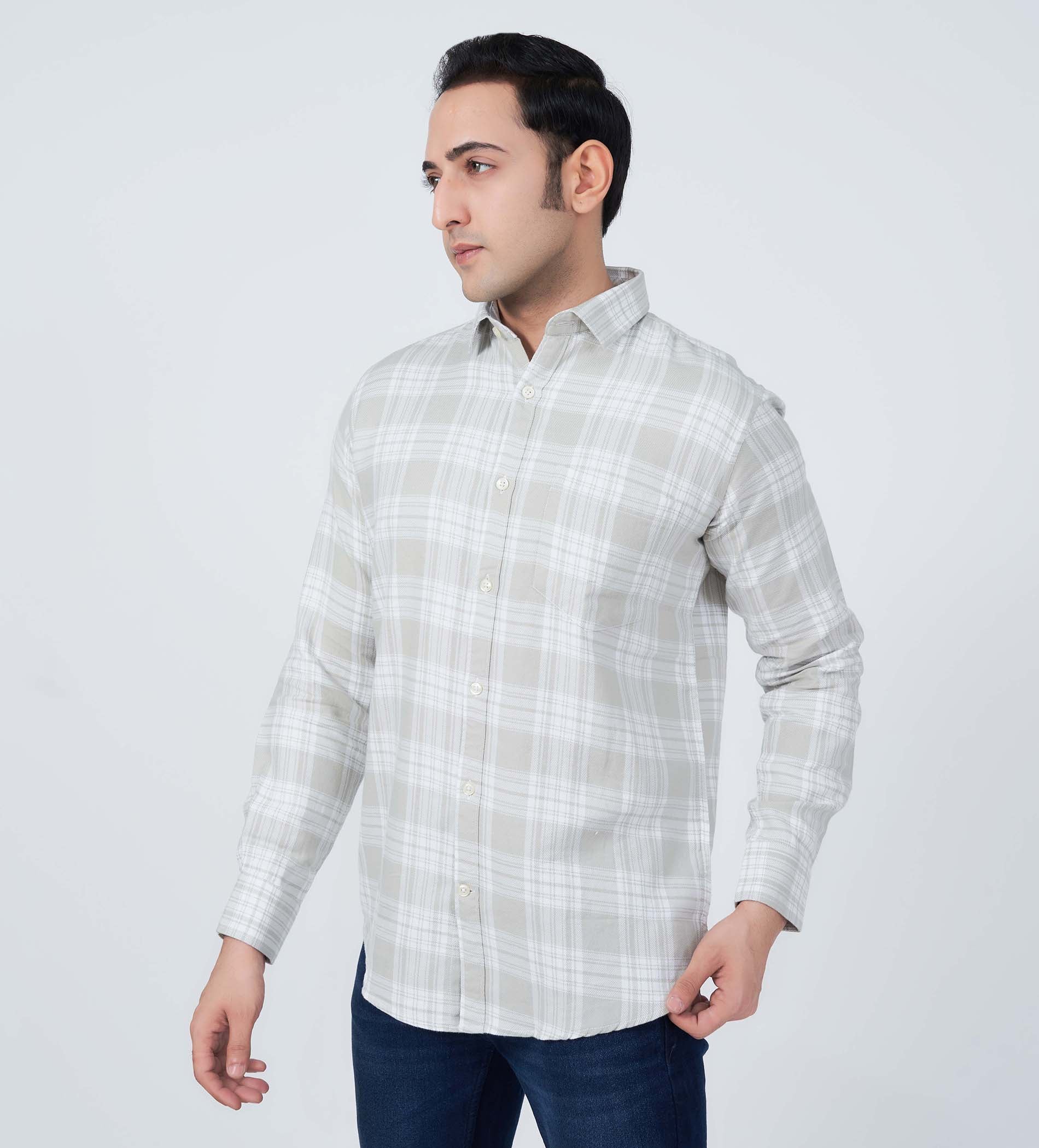 Shirts Woven Shirts Muted Echo Check Shirt