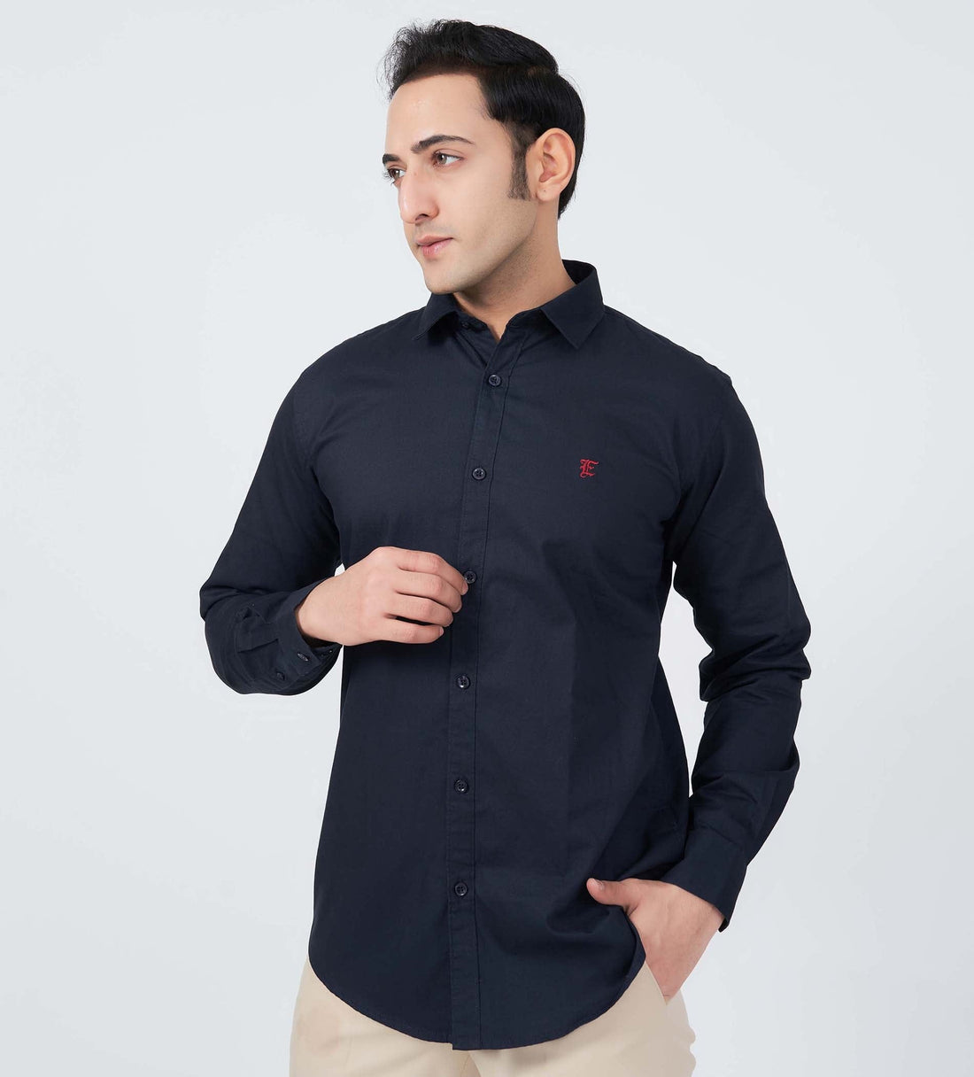 Shirts Woven Shirts Navy Classic Comfort Oxford Shirt