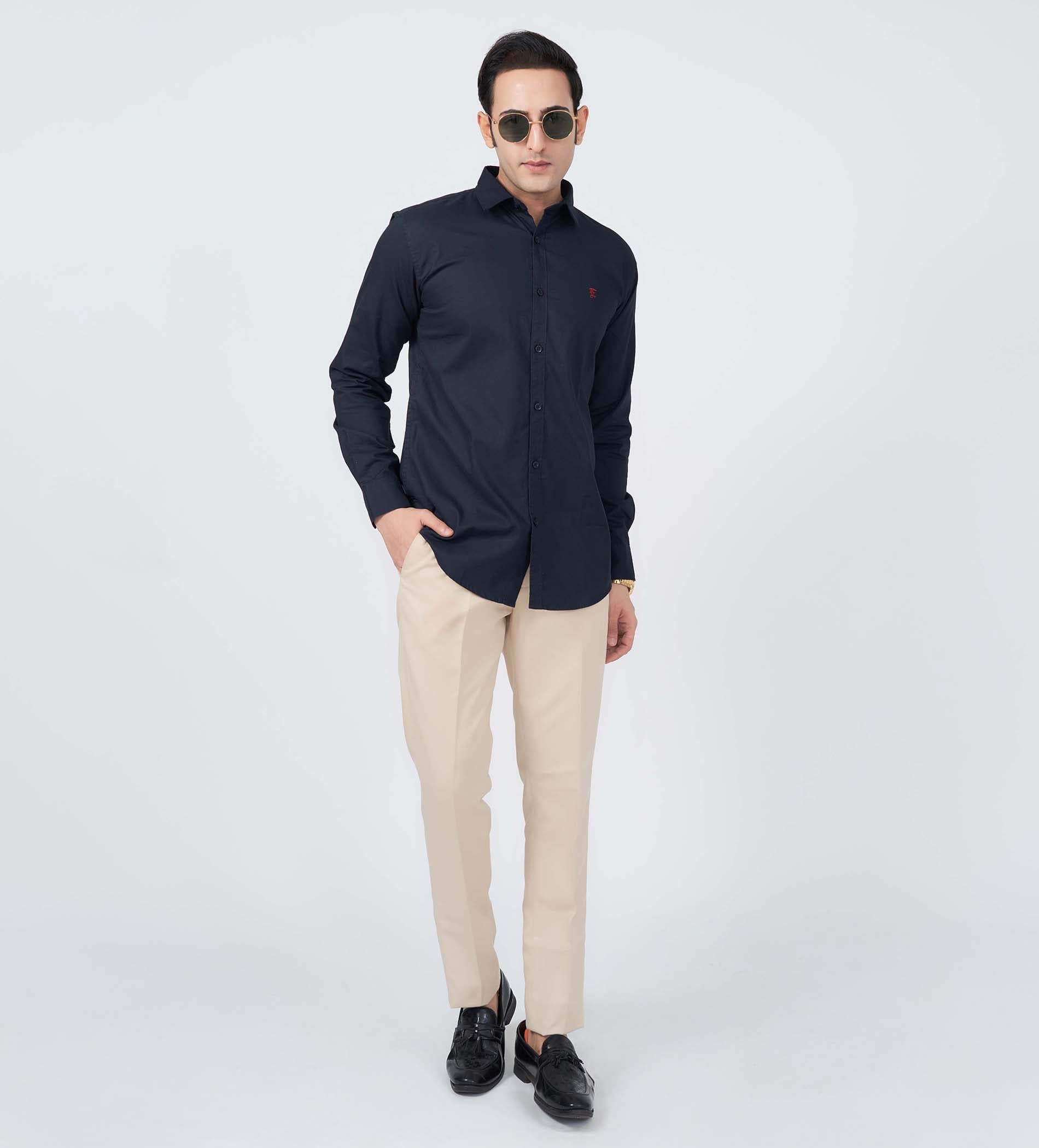 Shirts Woven Shirts Navy Classic Comfort Oxford Shirt