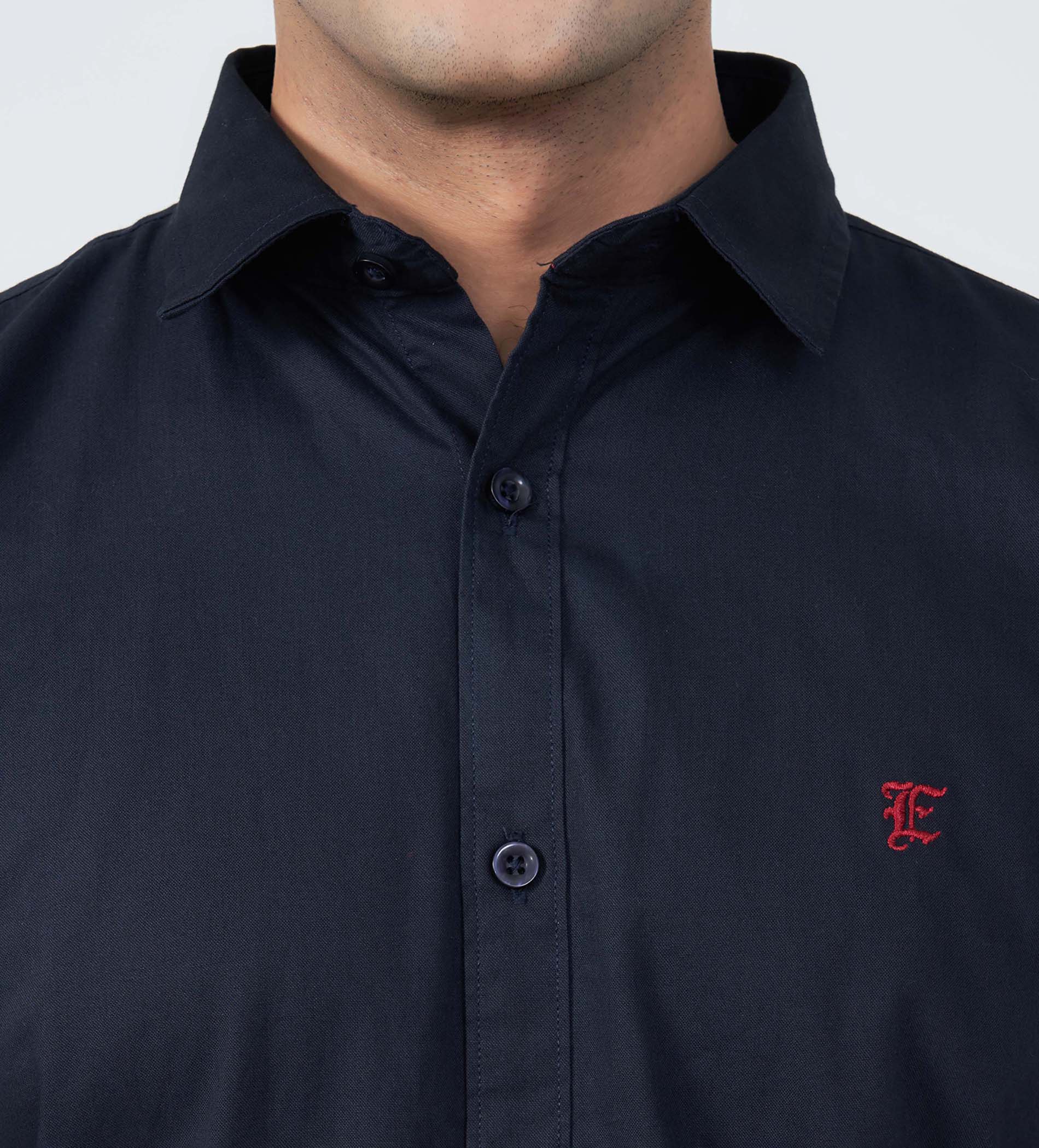 Shirts Woven Shirts Navy Classic Comfort Oxford Shirt