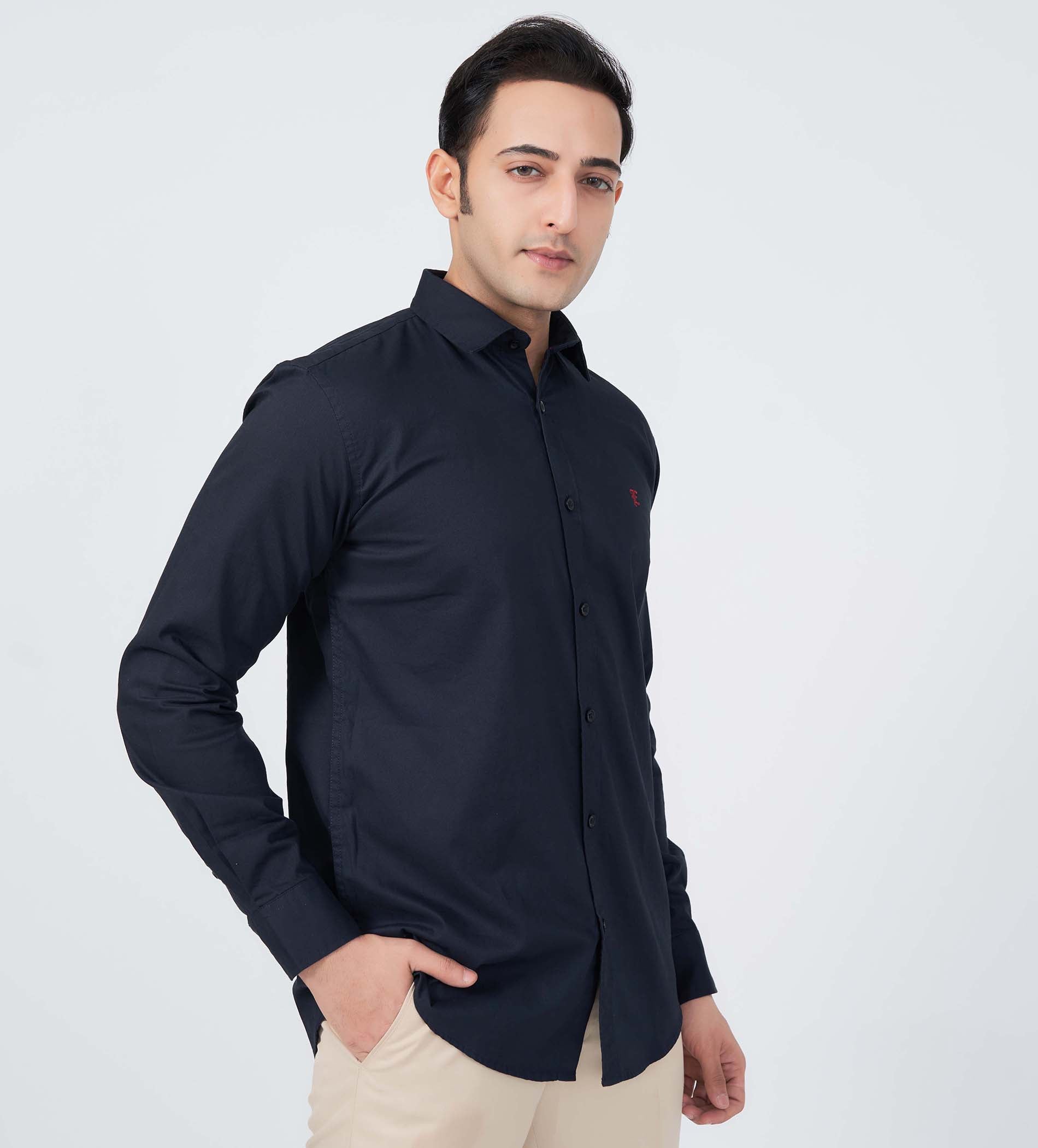 Shirts Woven Shirts Navy Classic Comfort Oxford Shirt
