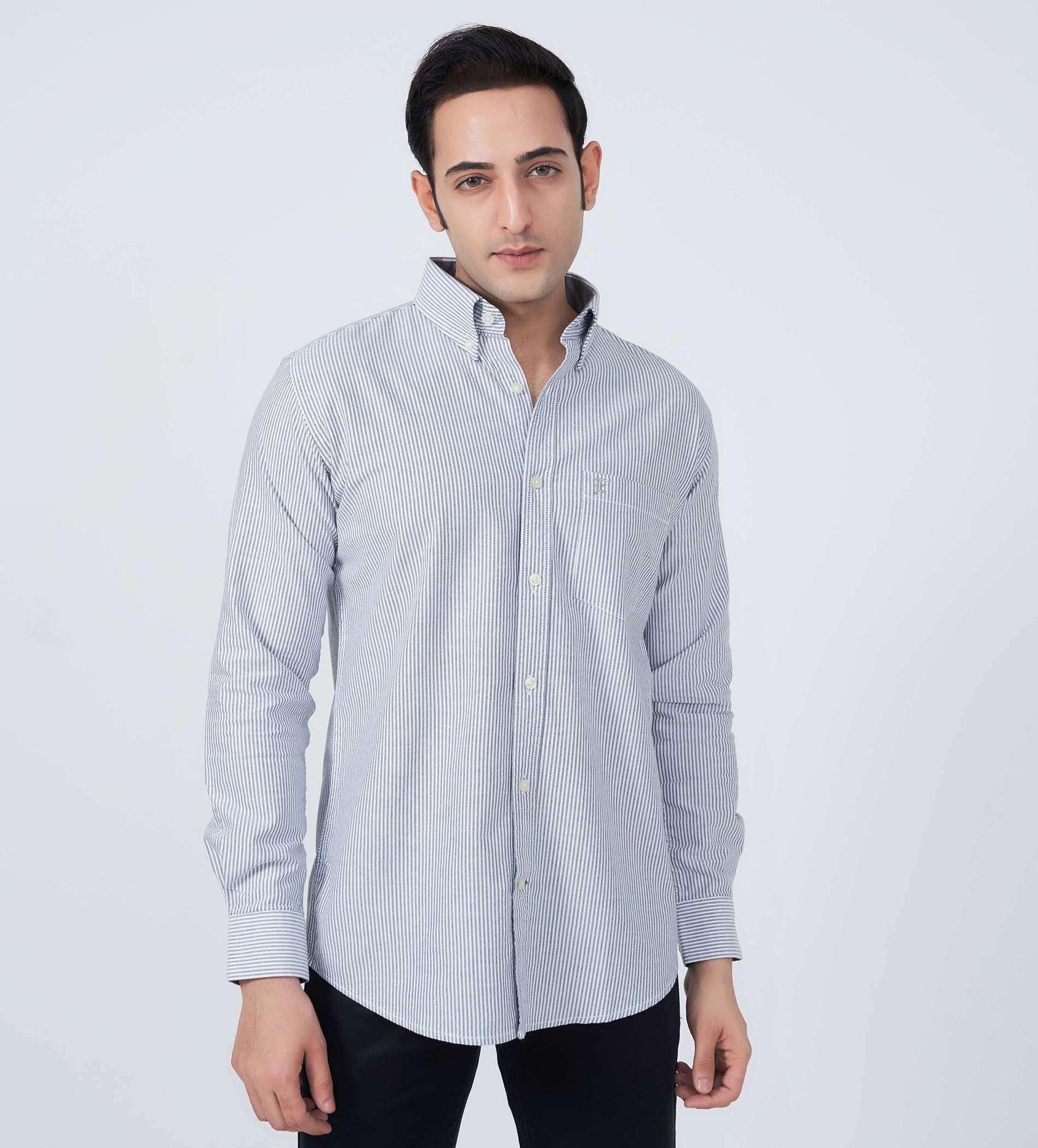 Shirts Woven Shirts Striped Scholar Oxford Shirt