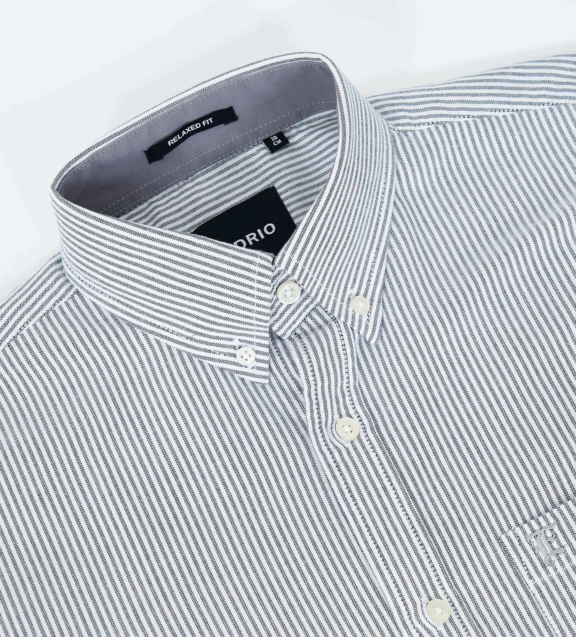 Shirts Woven Shirts Striped Scholar Oxford Shirt