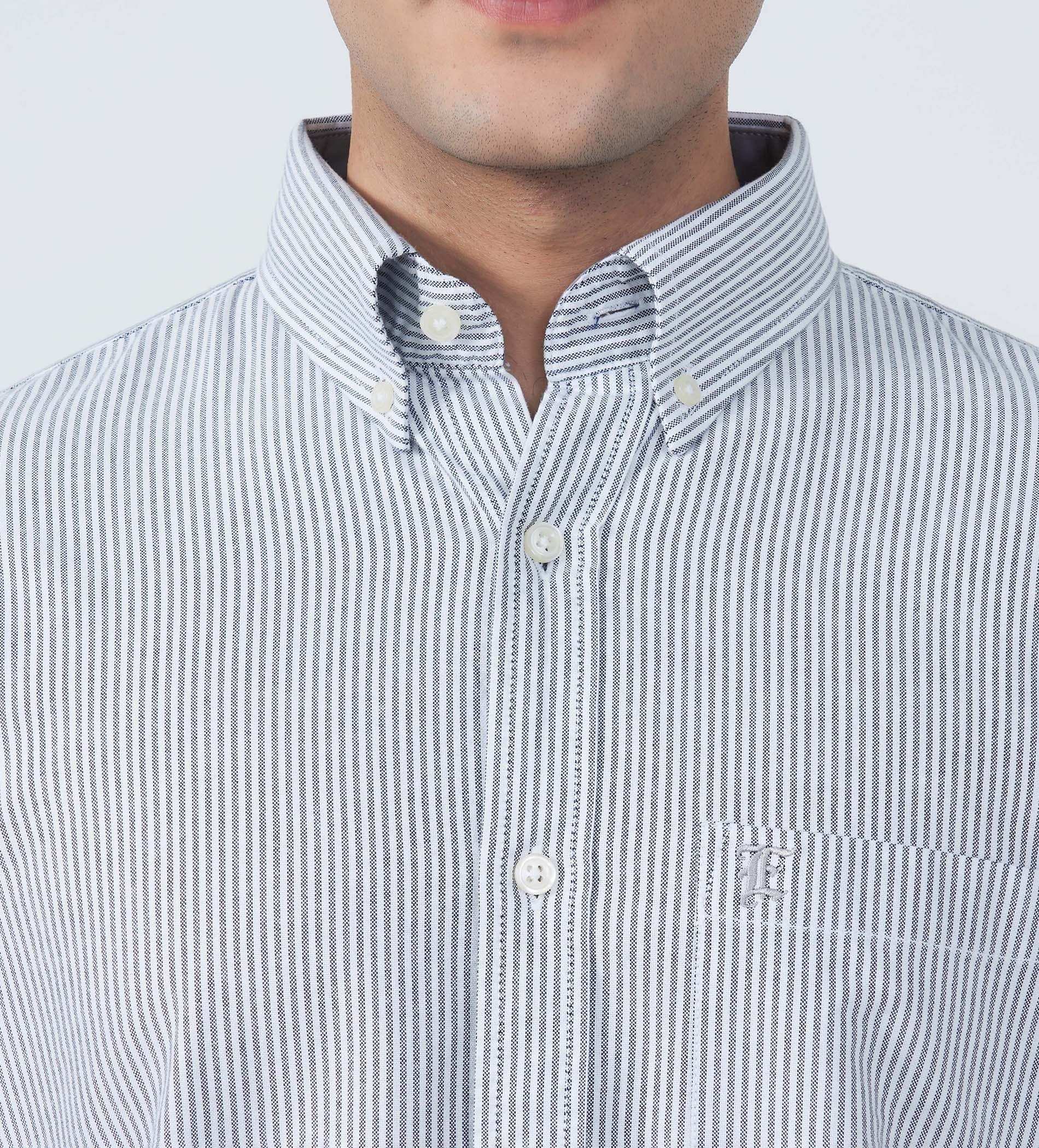 Shirts Woven Shirts Striped Scholar Oxford Shirt