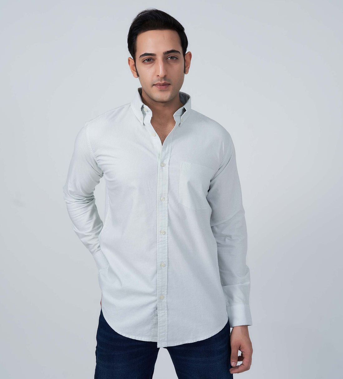 Shirts Woven Shirts Striped Scholar Oxford Shirt