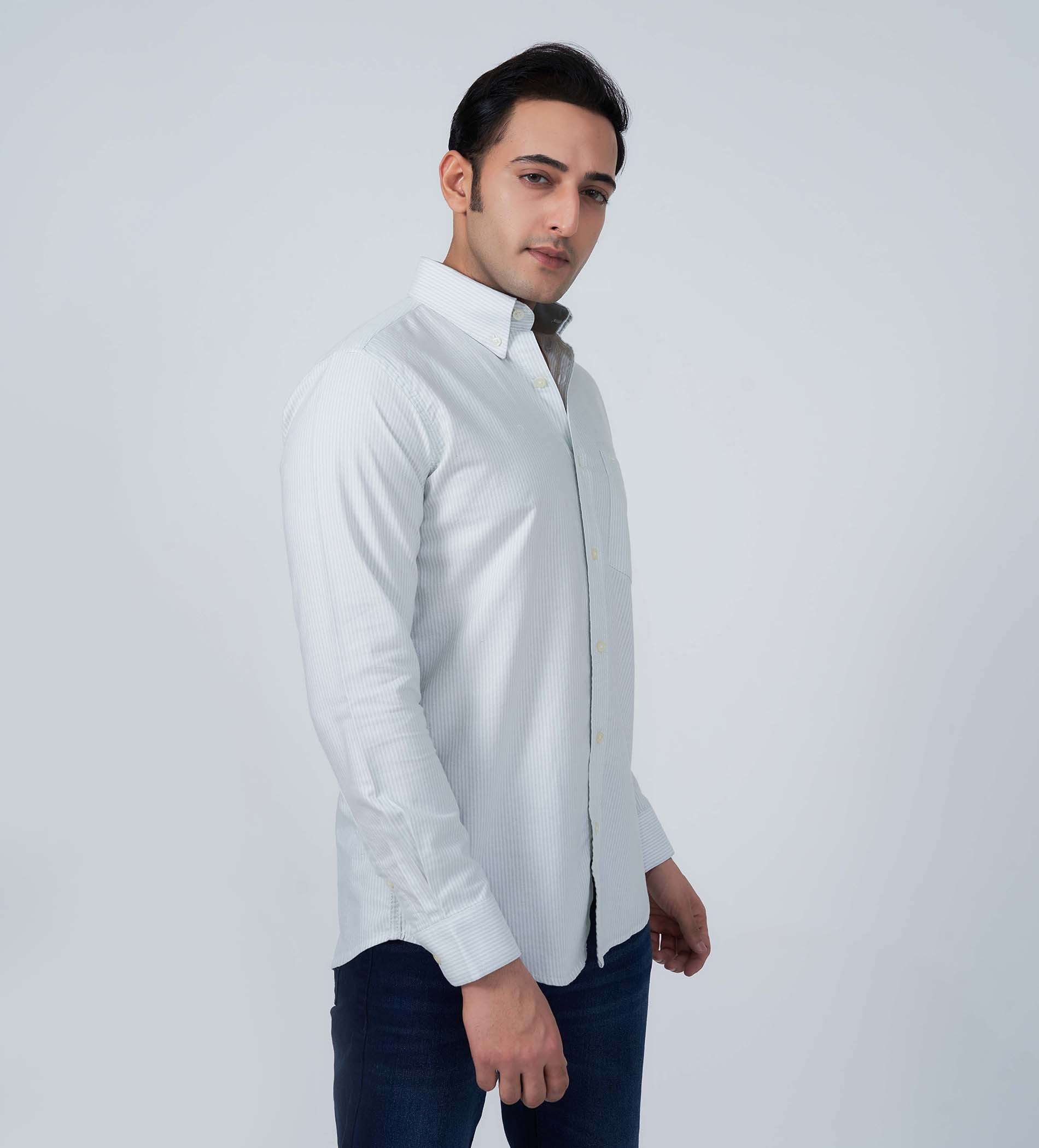 Shirts Woven Shirts Striped Scholar Oxford Shirt