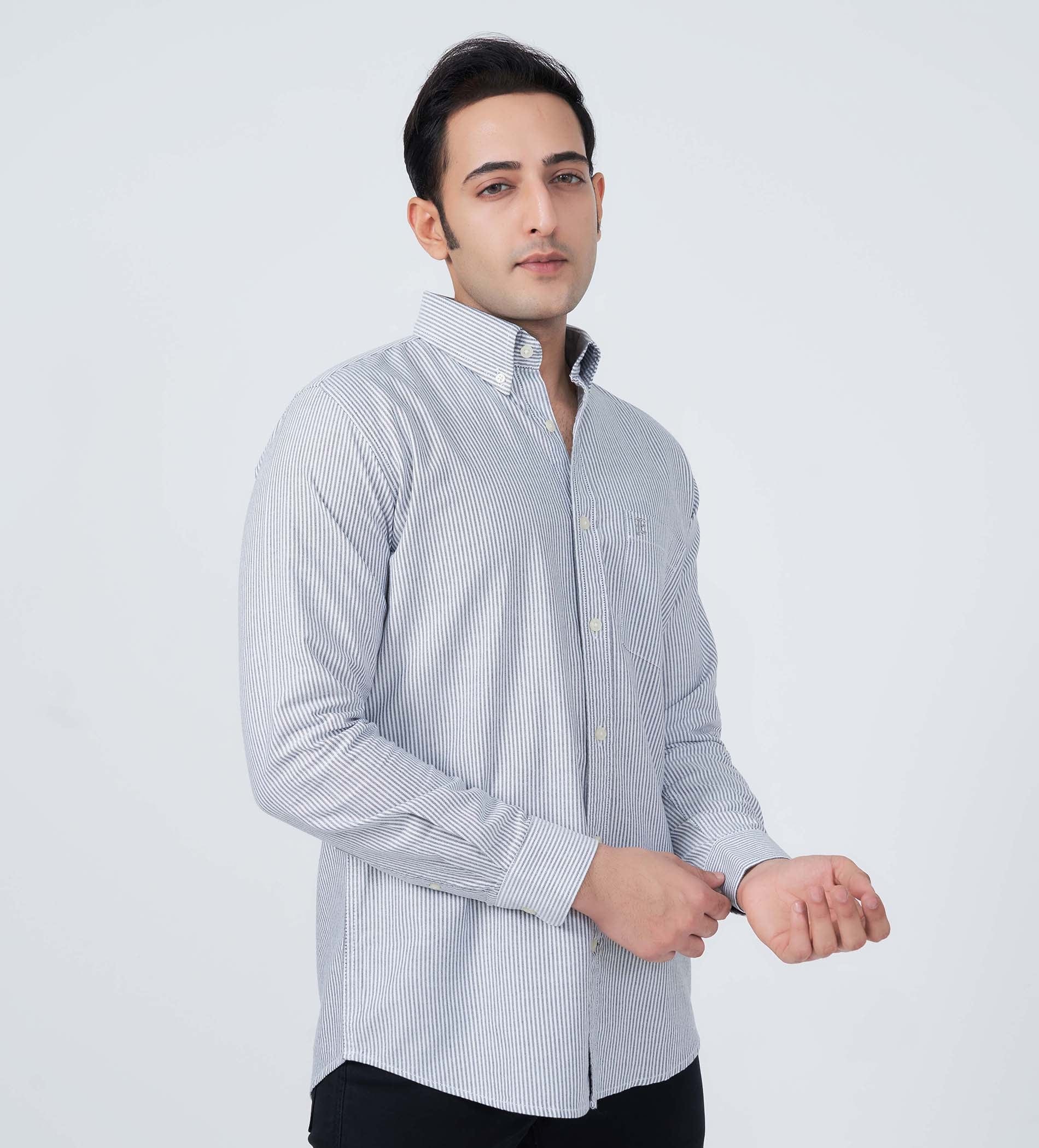 Shirts Woven Shirts Striped Scholar Oxford Shirt