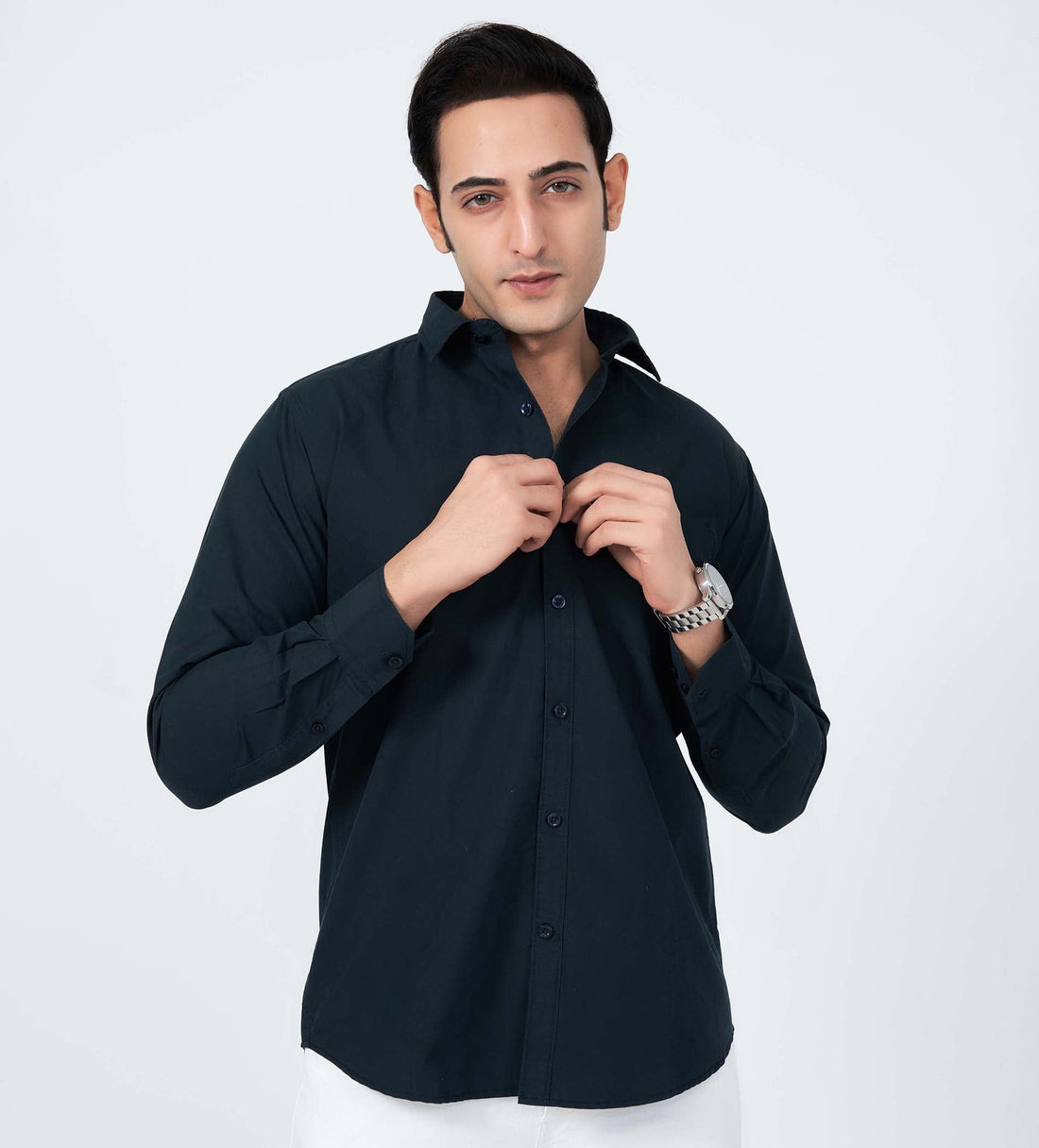 Shirts Woven Shirts Teal Luxe Poplin shirt