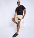 Shorts Shorts Bold Stripe Short With Patch Label