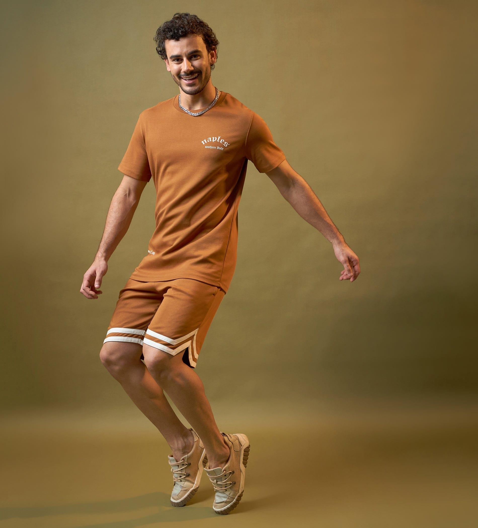 Shorts Shorts Brown Naples Nostalgia Shorts For Men