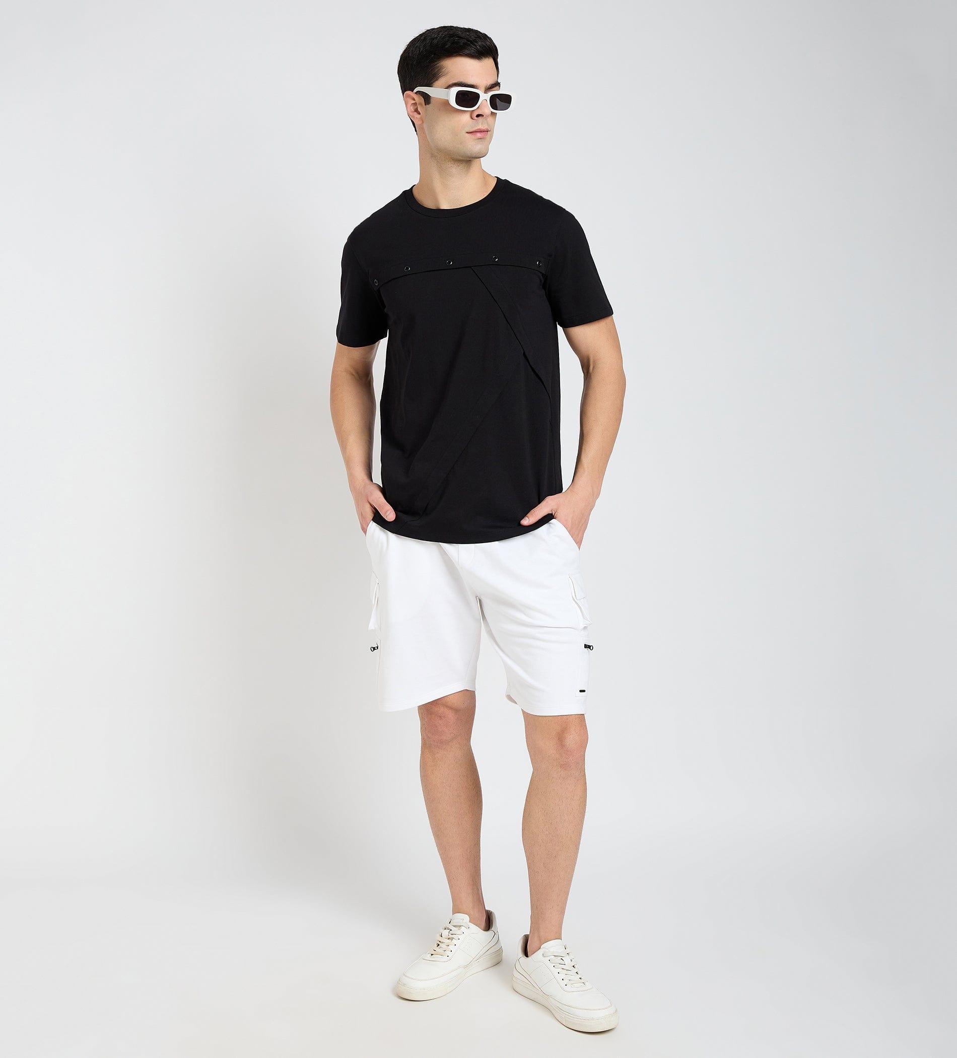 Shorts Shorts Zipper Highlighter Cargo Shorts