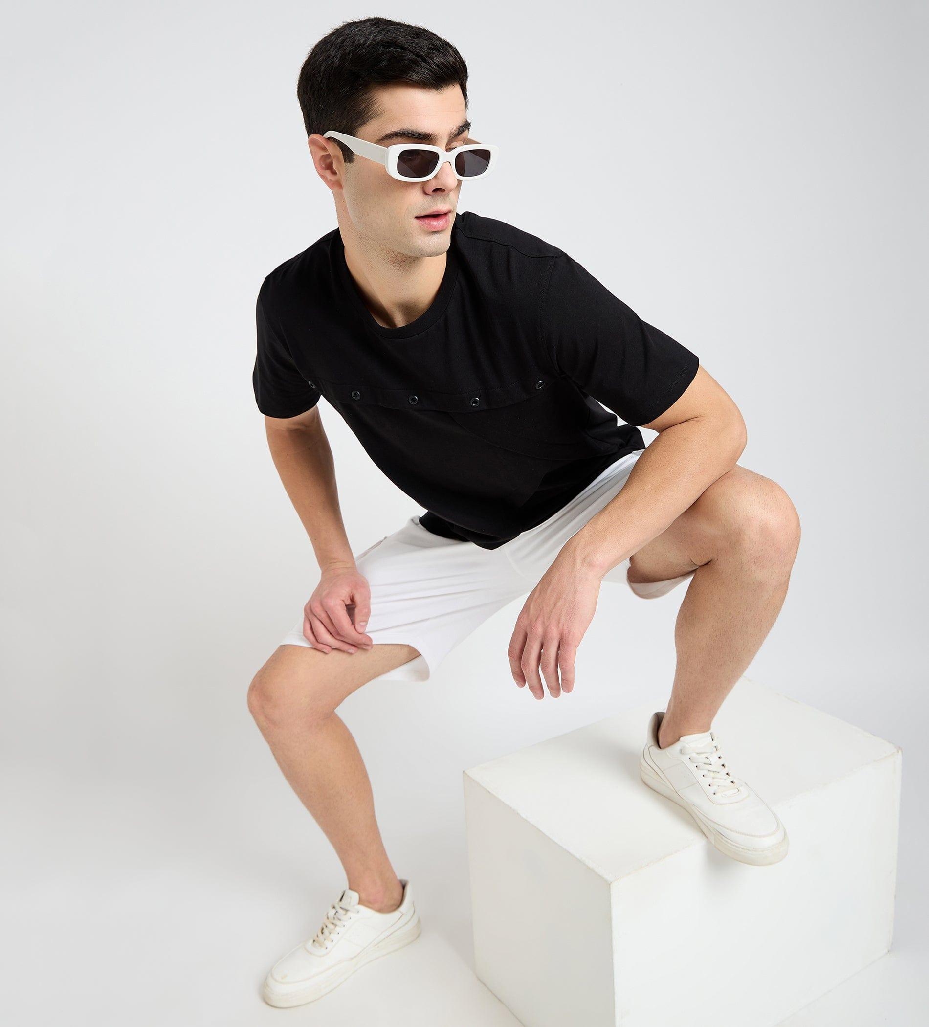Shorts Shorts Zipper Highlighter Cargo Shorts