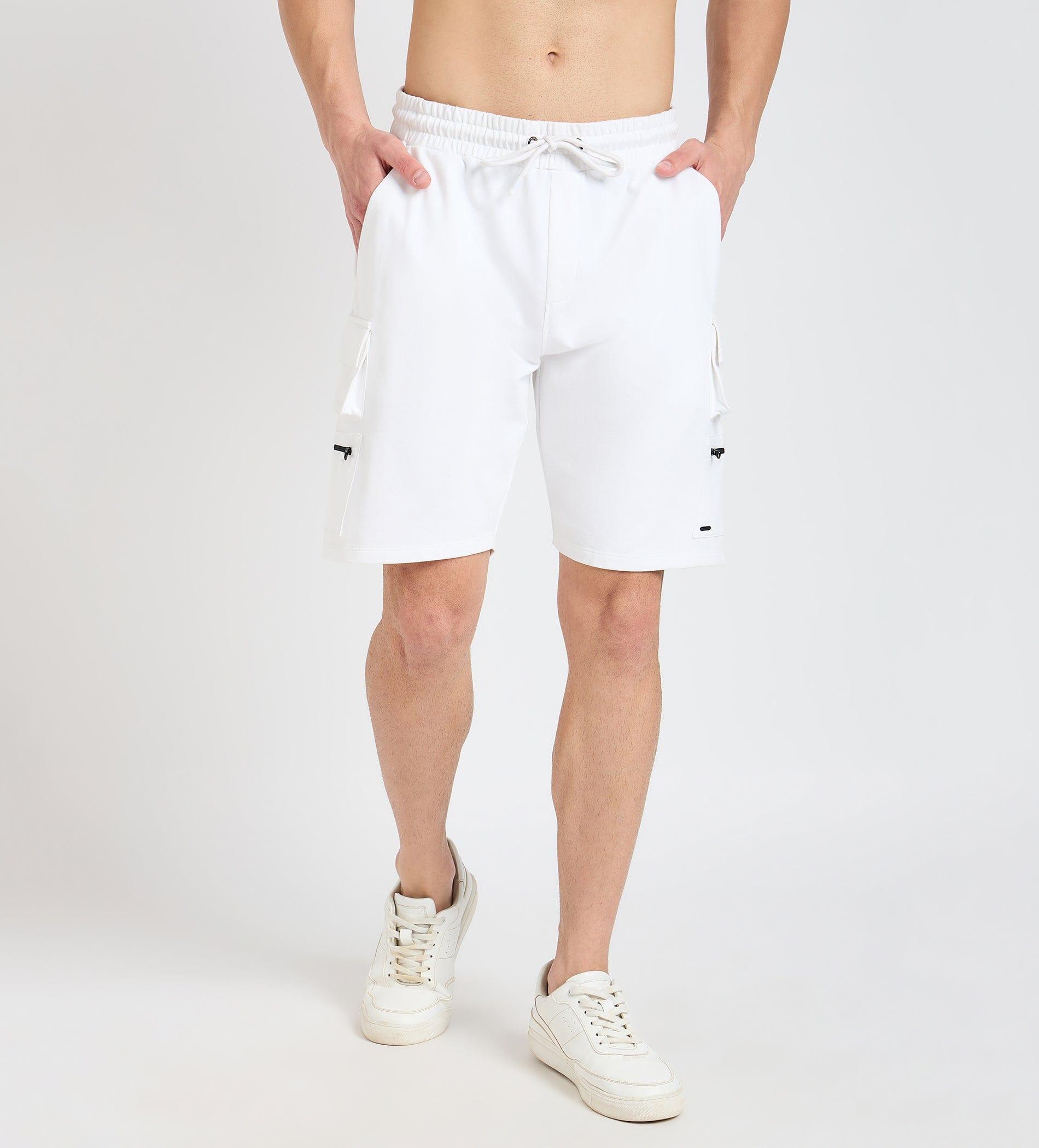 Shorts Shorts Zipper Highlighter Cargo Shorts