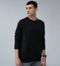 Sweatshirts Hoodies & Sweatshirts Black Luxury Patch Sweatshirt