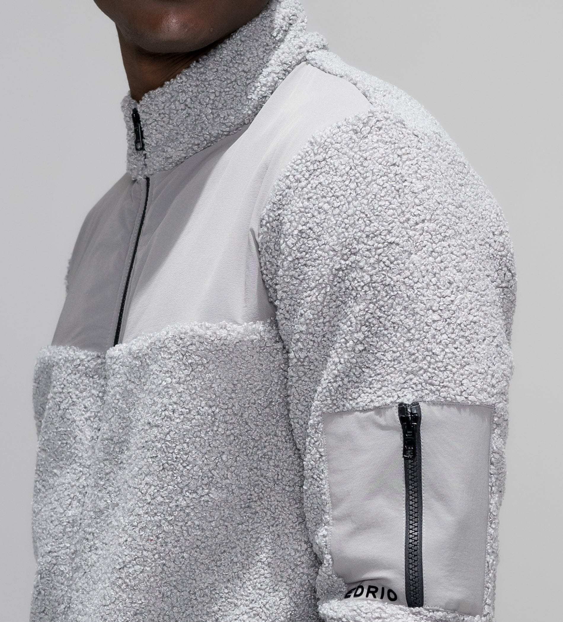 Sweatshirts Hoodies & Sweatshirts Sherpa Shielded front zipper