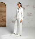Sweatshirts POLO TOP Luxurious white Scuba Top