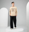 Sweatshirts Printed Sweatshirts Oat Milk Graphic Men's T-shirt