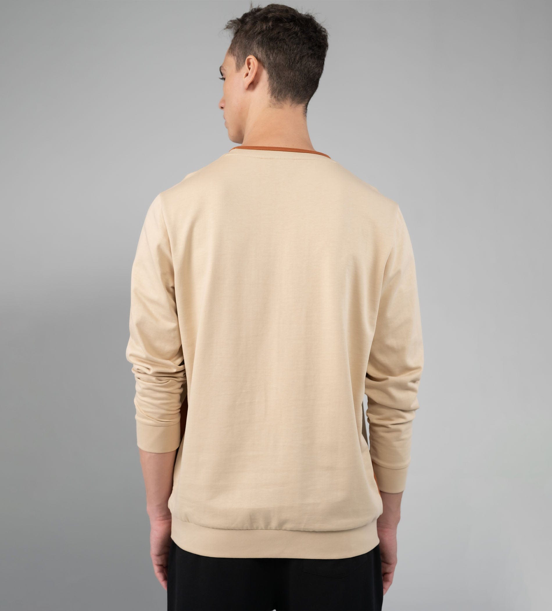 Sweatshirts Printed Sweatshirts Oat Milk Graphic Men's T-shirt