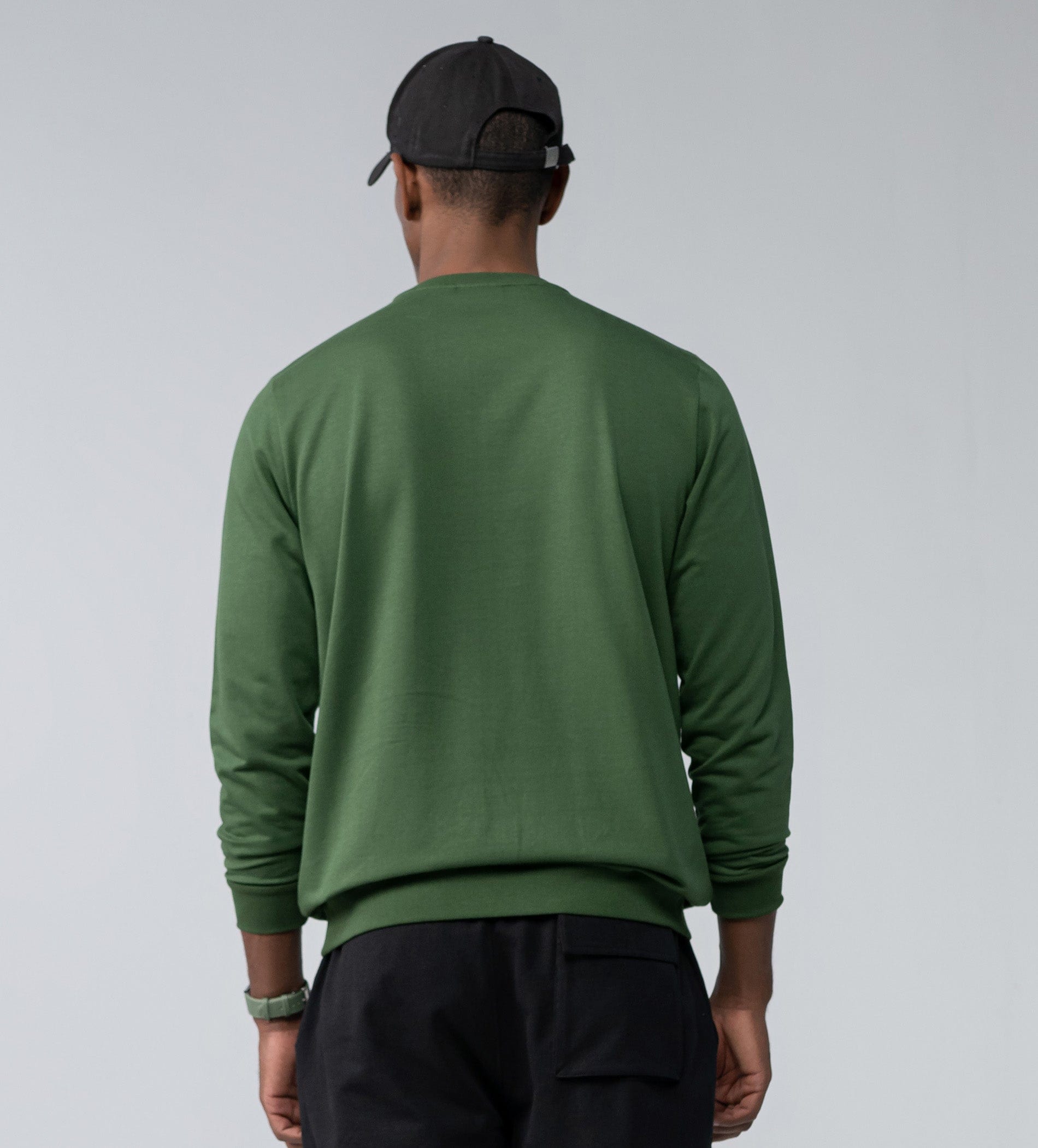 Sweatshirts Printed Sweatshirts Olive Sidekick Sweatshirt