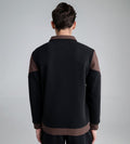 Sweatshirts Shacket Dual-Tone Zip Shacket