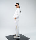 Sweatshirts Zipper Sweatshirt luxe white sweatshirt