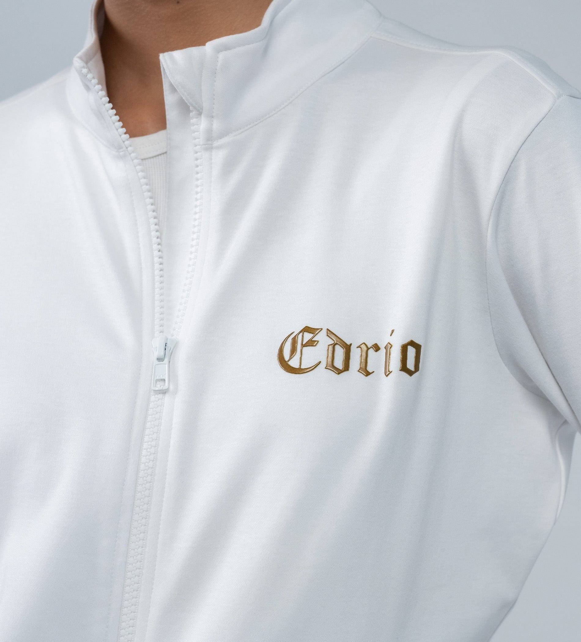 Sweatshirts Zipper Sweatshirt luxe white sweatshirt