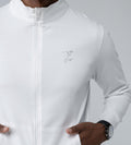 Sweatshirts Zipper Sweatshirt Sleek Embossed Zip Sweatshirt
