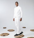 Sweatshirts Zipper Sweatshirt Sleek Embossed Zip Sweatshirt