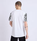 T-Shirts T-Shirt Abstract Velvet Print T-Shirt