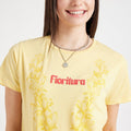 T-shirts T-Shirt Amber Floral Chintz Cotton Tee