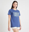 T-Shirts T-Shirt Bay Blue Monochrome Tee
