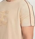 T-Shirts T-Shirt Beige E-Statement T-shirt