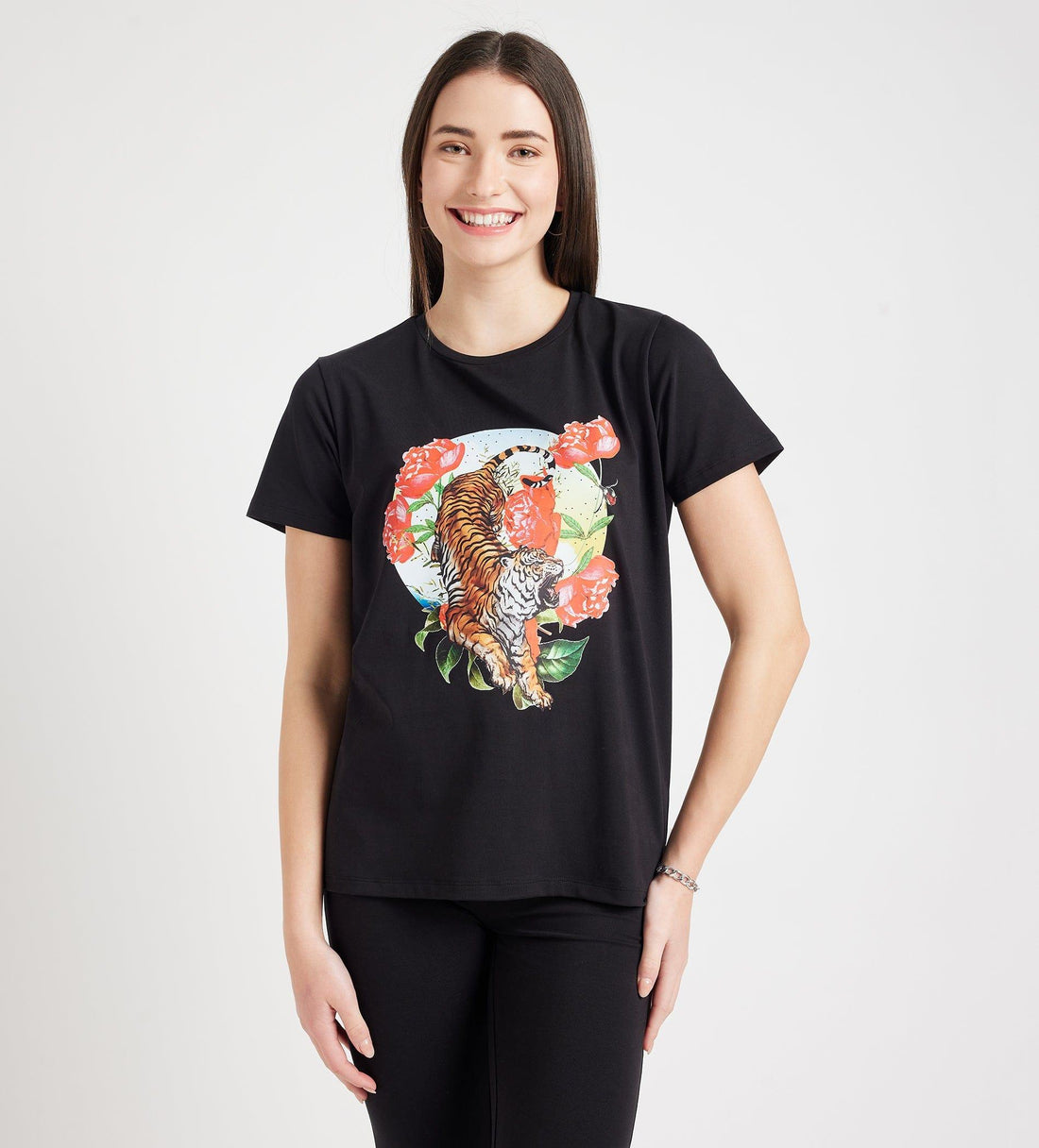 T-shirts T-Shirt Black Fearless T-Shirt For Women