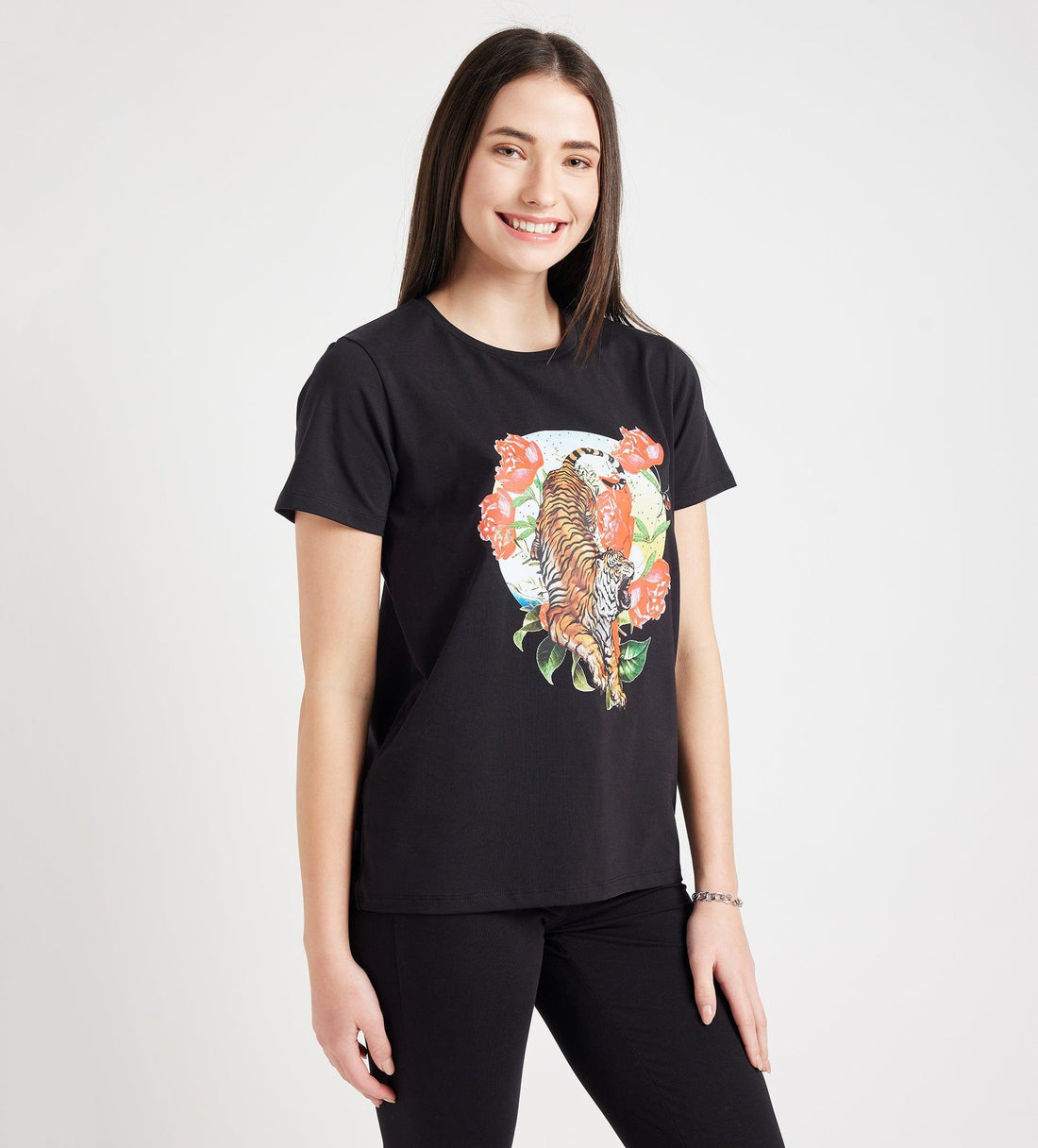 T-shirts T-Shirt Black Fearless T-Shirt For Women