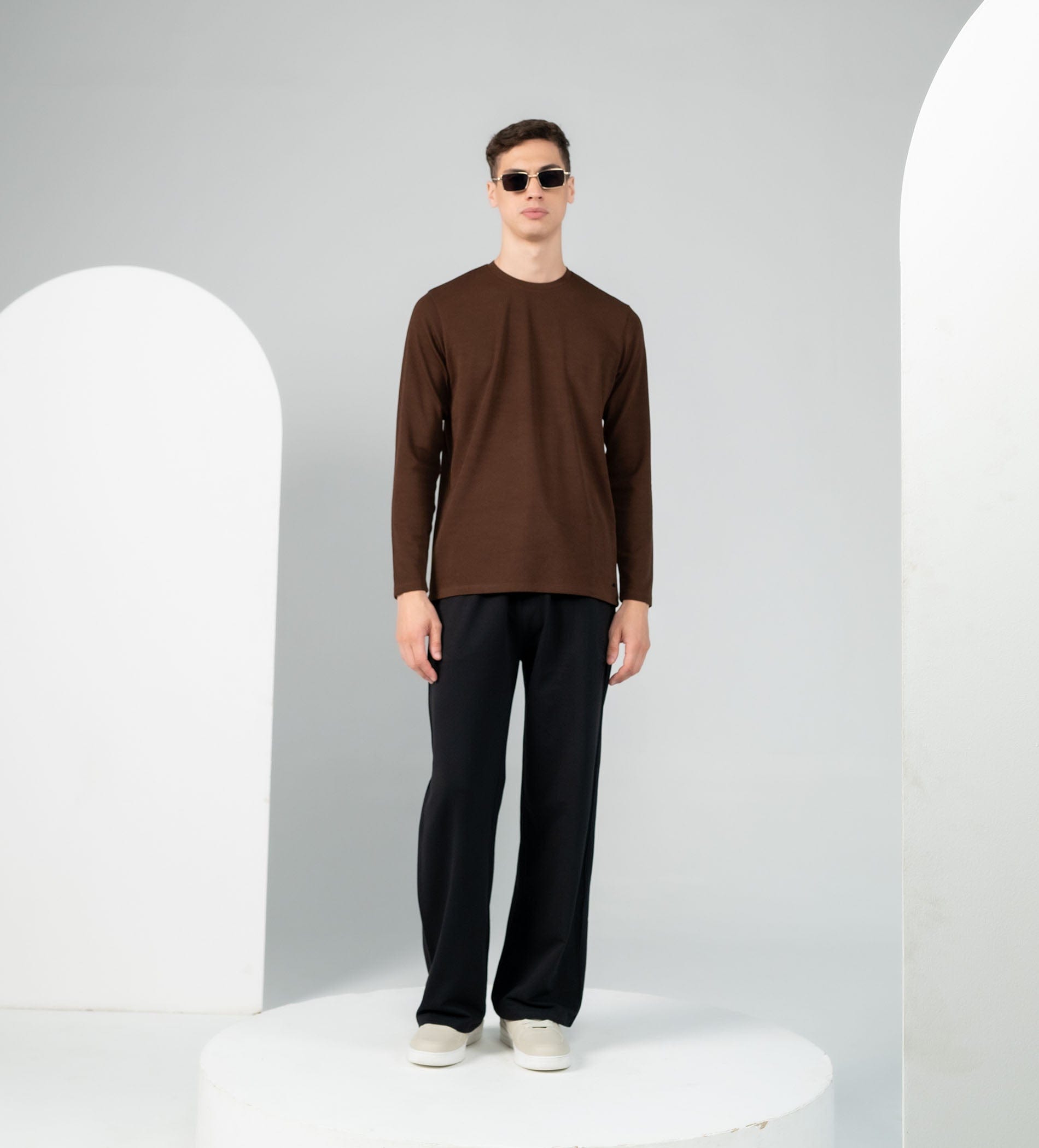 T-Shirts T-Shirt Classic Textured Slim Fit T-shirt