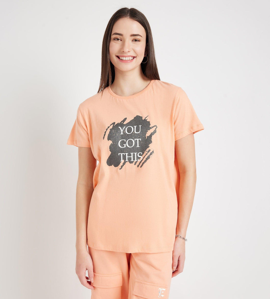 T-Shirts T-Shirt Doodle Bling Statement Tee