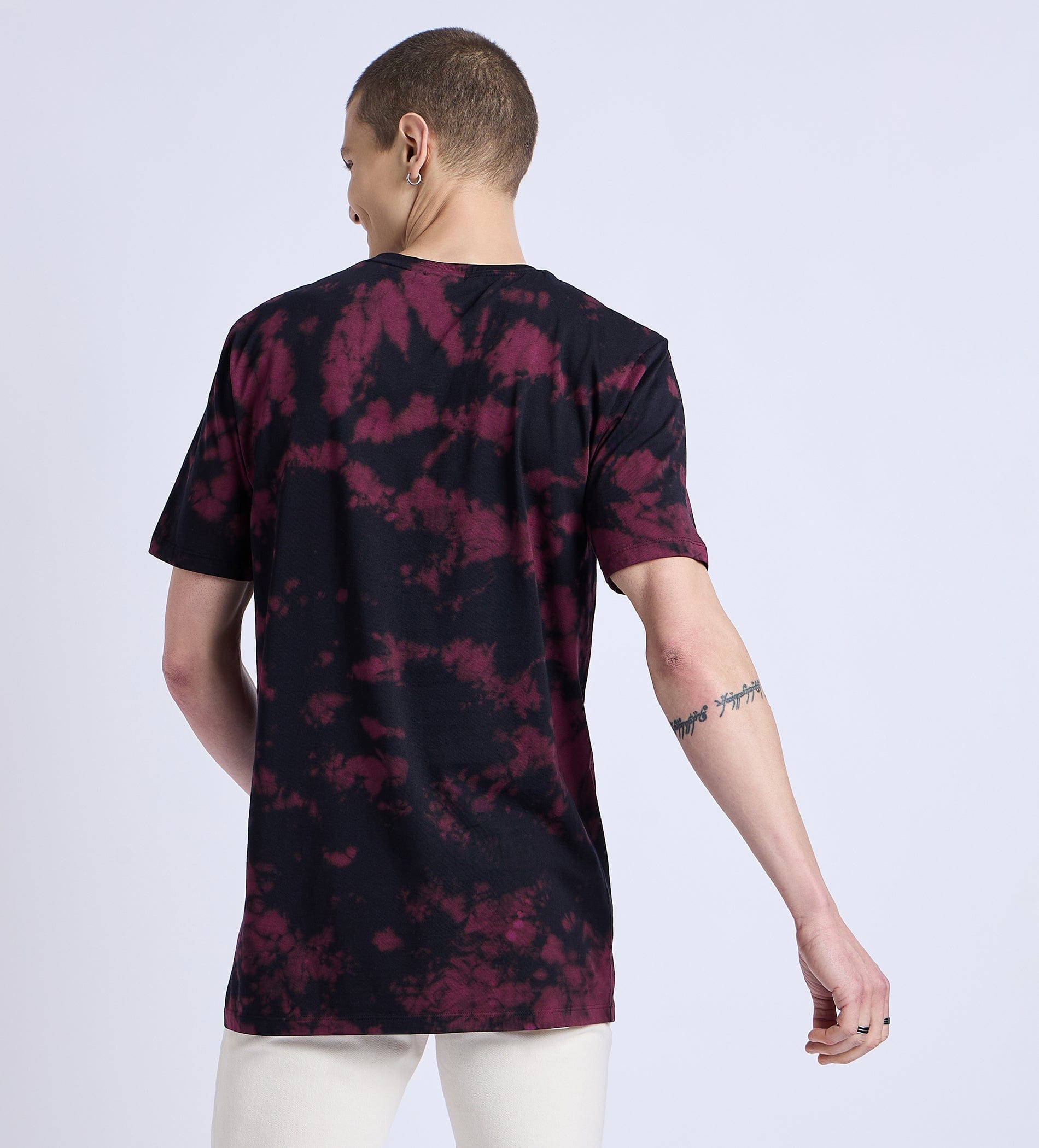 T-Shirts T-Shirt E Logo Burst Tie Dye T-Shirt