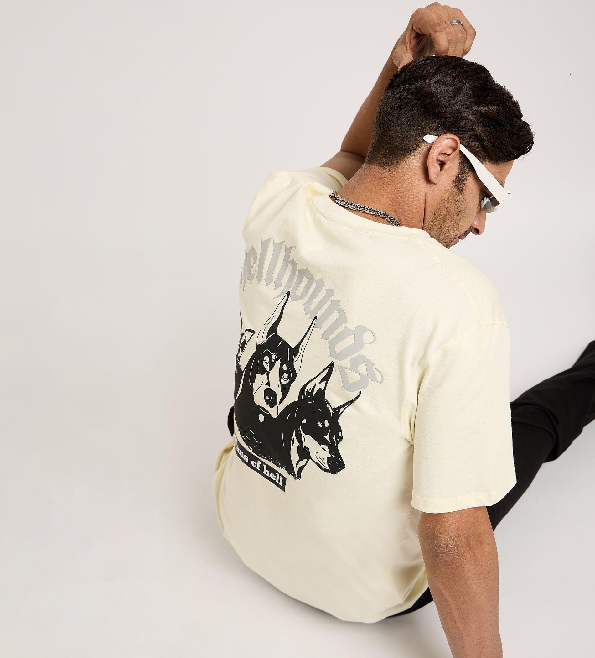 T-Shirts T-Shirt Embossed Logo With Silicon Print T-Shirt
