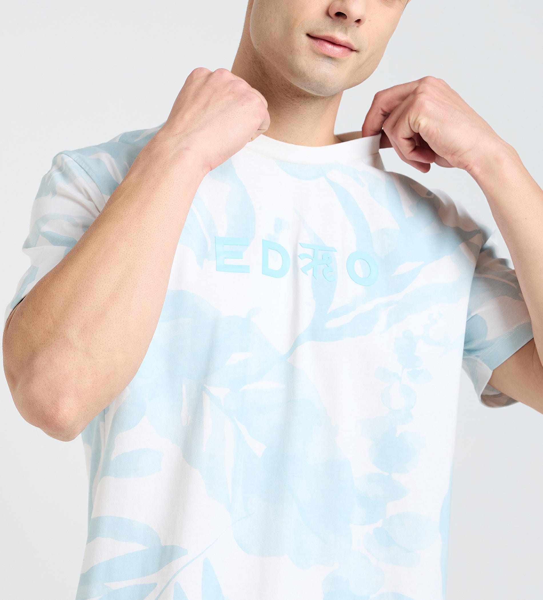 T-Shirts T-Shirt Faded Flora Print T-Shirt